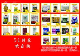 超市宣传单促销DM彩页活动