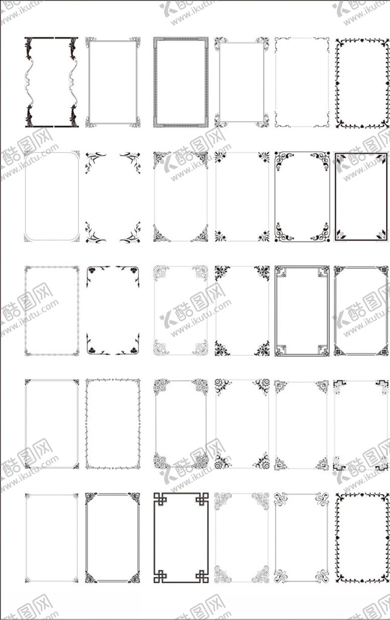 编号：95573109220000413874【酷图网】源文件下载-花边花纹纹理窗花