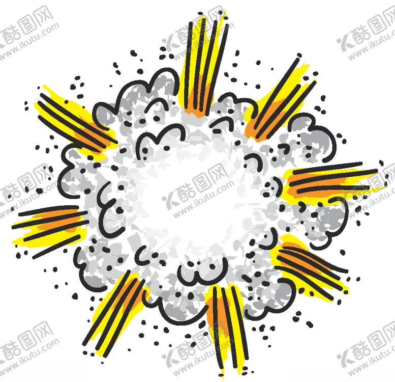 编号：37343205121357181129【酷图网】源文件下载-爆炸贴