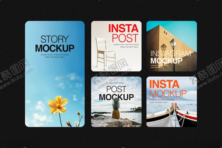 编号：35128311171330382597【酷图网】源文件下载-社交媒体帖子展示样机