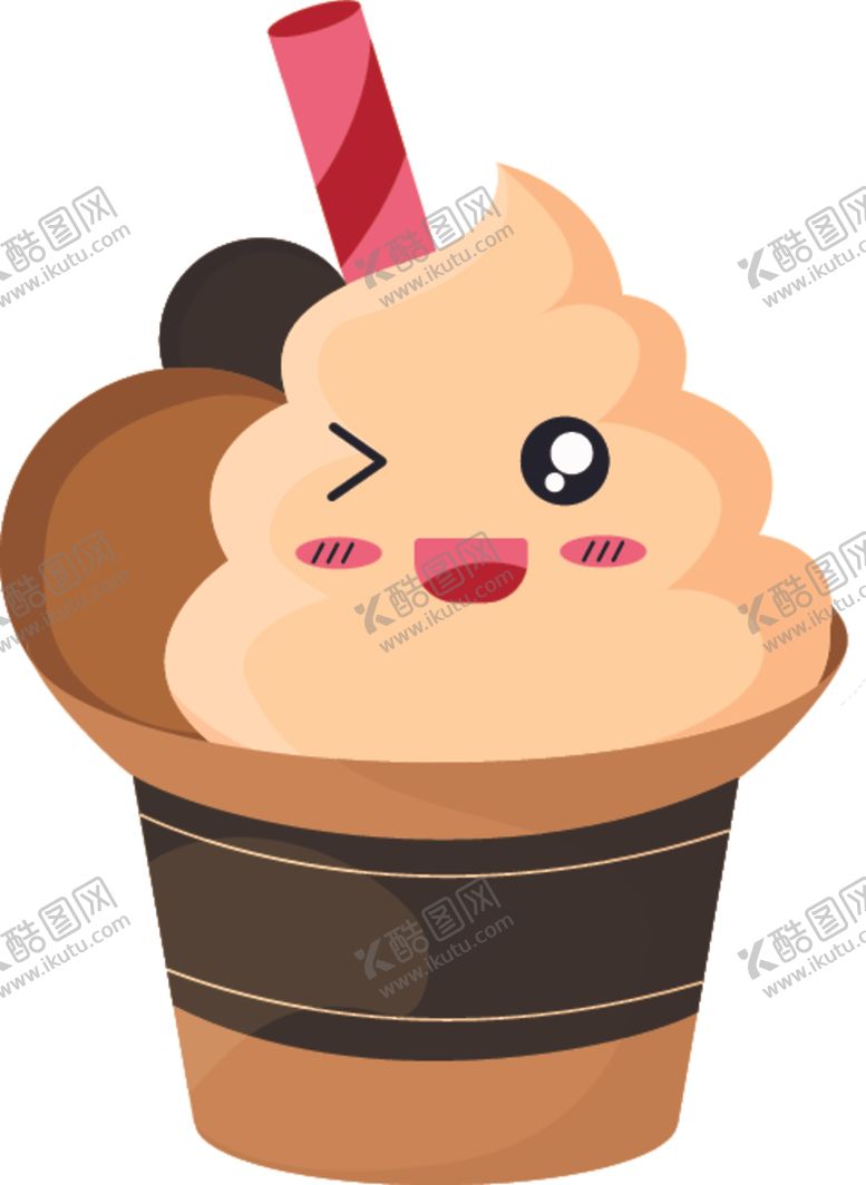 编号：46459506271107232942【酷图网】源文件下载-卡哇伊美食