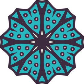 复古花纹图案欧式底传统底朵