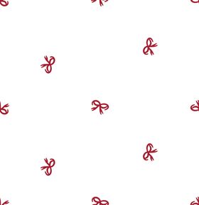 红色蝴蝶结图案背景