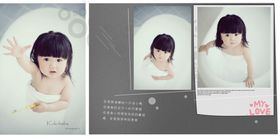 小小鬼精灵通用相册PSD模板