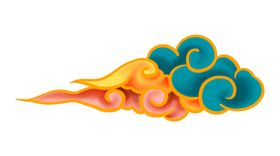 国潮   祥云    敦煌