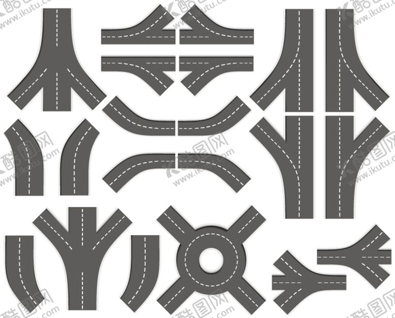 编号：57715911050519427649【酷图网】源文件下载-柏油马路设计