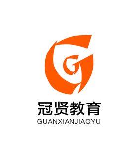 冠贤教育logo