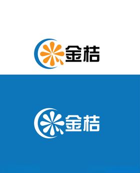 橘子标识设计