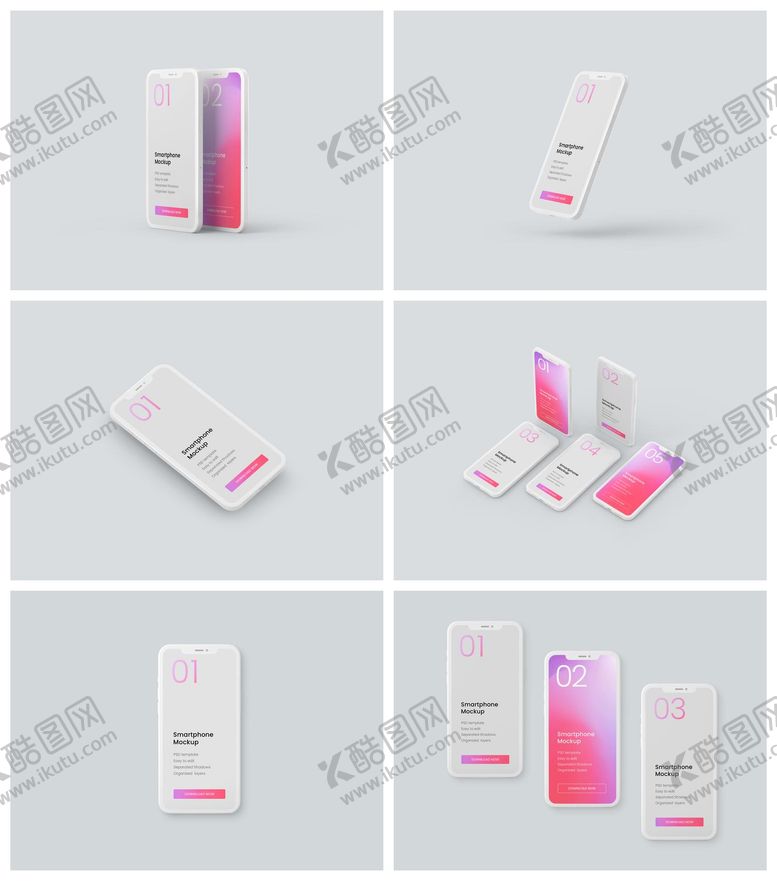 编号：10182103241957474228【酷图网】源文件下载-UI手机手机壳界面样机