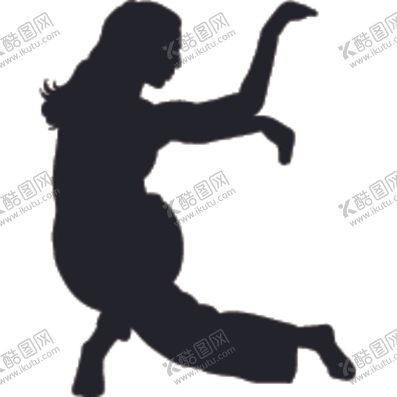 编号：22334509232318128076【酷图网】源文件下载-武术格斗剪影