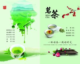 中国风茗茶铁观音促销宣传海报