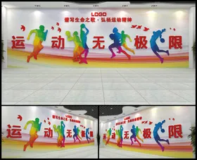 健身房文化墙