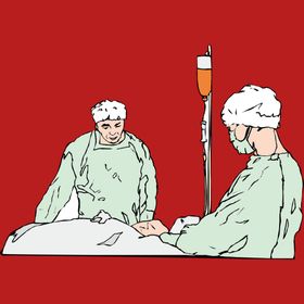 手绘医生护人物疗素材疗人物