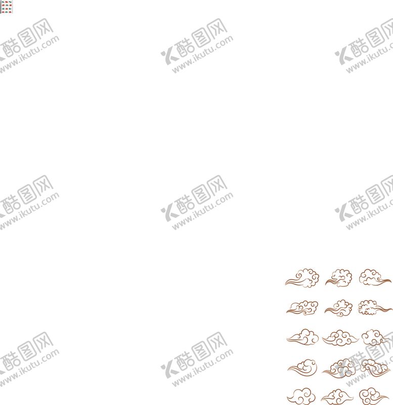 编号：70838001140131098359【酷图网】源文件下载-祥云云纹