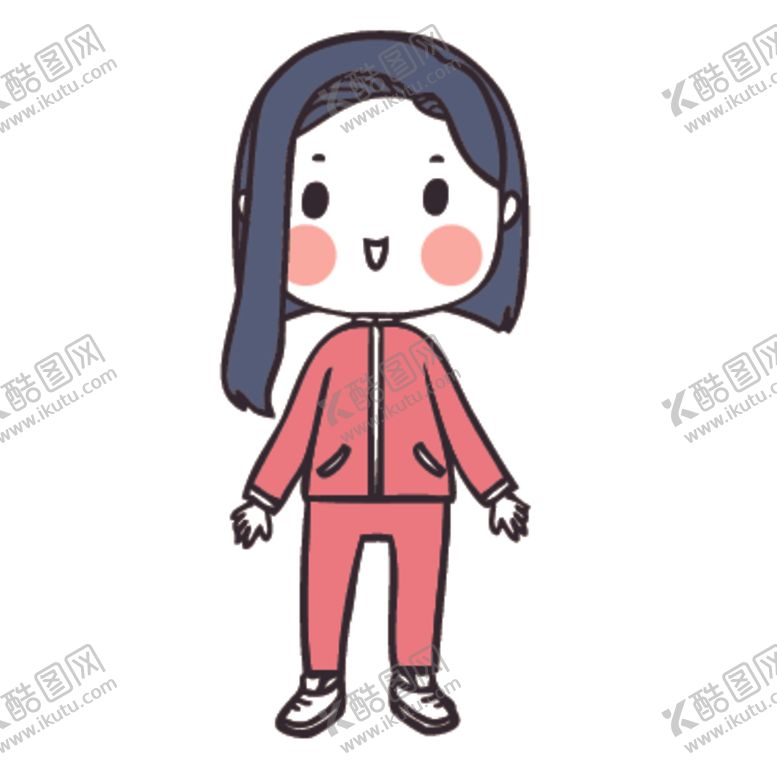编号：91216210250558575960【酷图网】源文件下载-可爱人物形象插画