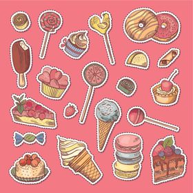 手绘甜品