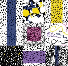 几何混色图炫彩设计