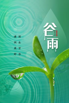 谷雨宣传海报