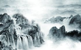 水墨画