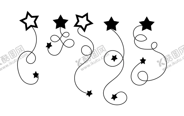 编号：79618309131343395940【酷图网】源文件下载-星星