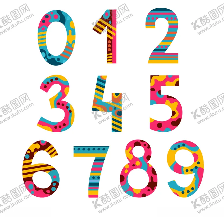 编号：53843606251435243291【酷图网】源文件下载-数字