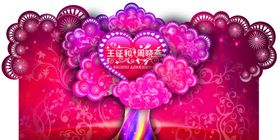婚礼现场布置图
