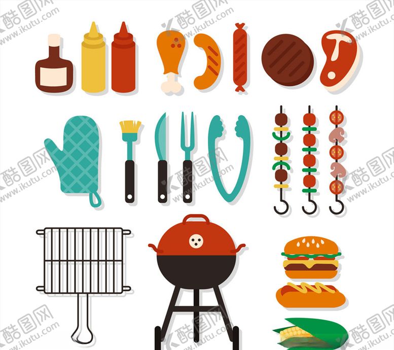 编号：46992509280055422802【酷图网】源文件下载-烧烤元素