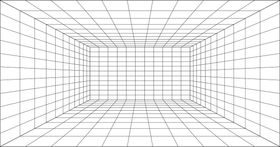 空间透视网格线