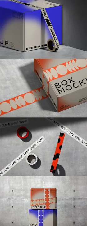 高级包装盒样机