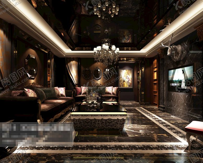 编号：95936010030724091927【酷图网】源文件下载-KTV酒吧桑拿3D效果