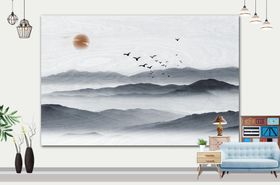 水墨画 风景画