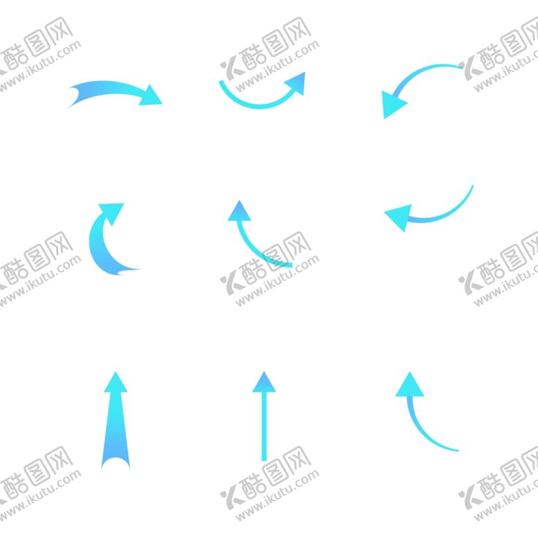 编号：97624112080039367842【酷图网】源文件下载-方向指向箭头