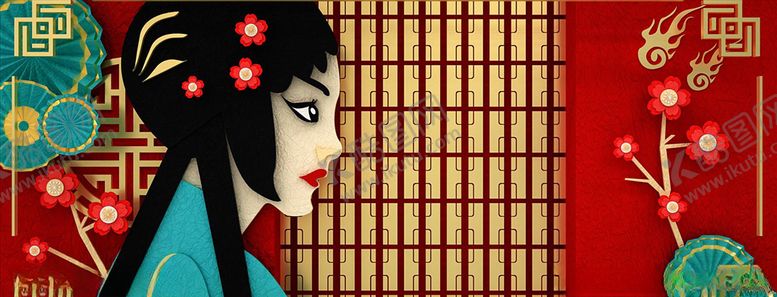 编号：67493509261244141698【酷图网】源文件下载-国潮背景