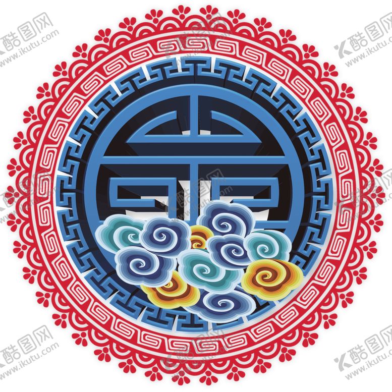 编号：60939610200817072630【酷图网】源文件下载-中式花纹