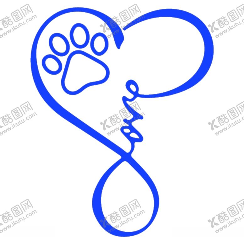 编号：55093406271728594839【酷图网】源文件下载-脚印爱心