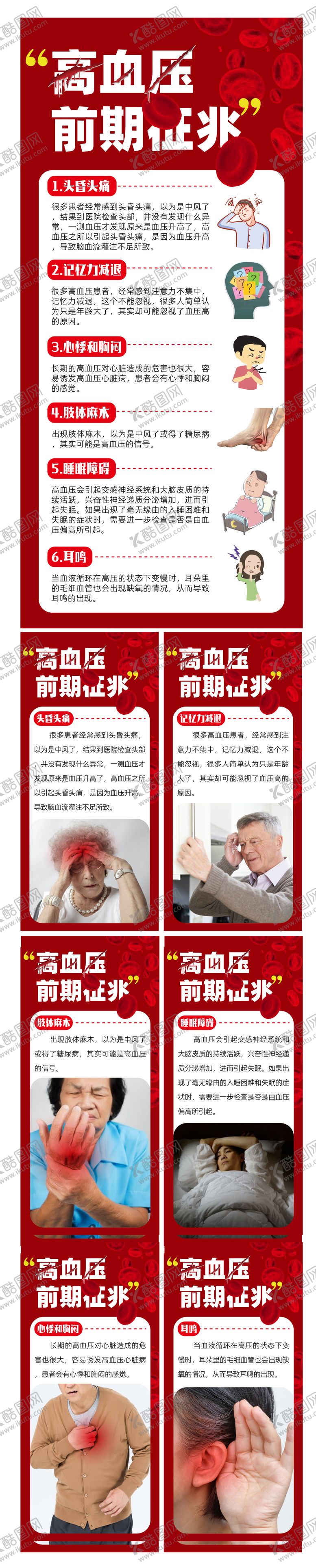 编号：65059803261438283216【酷图网】源文件下载-医疗高血压危机系列海报