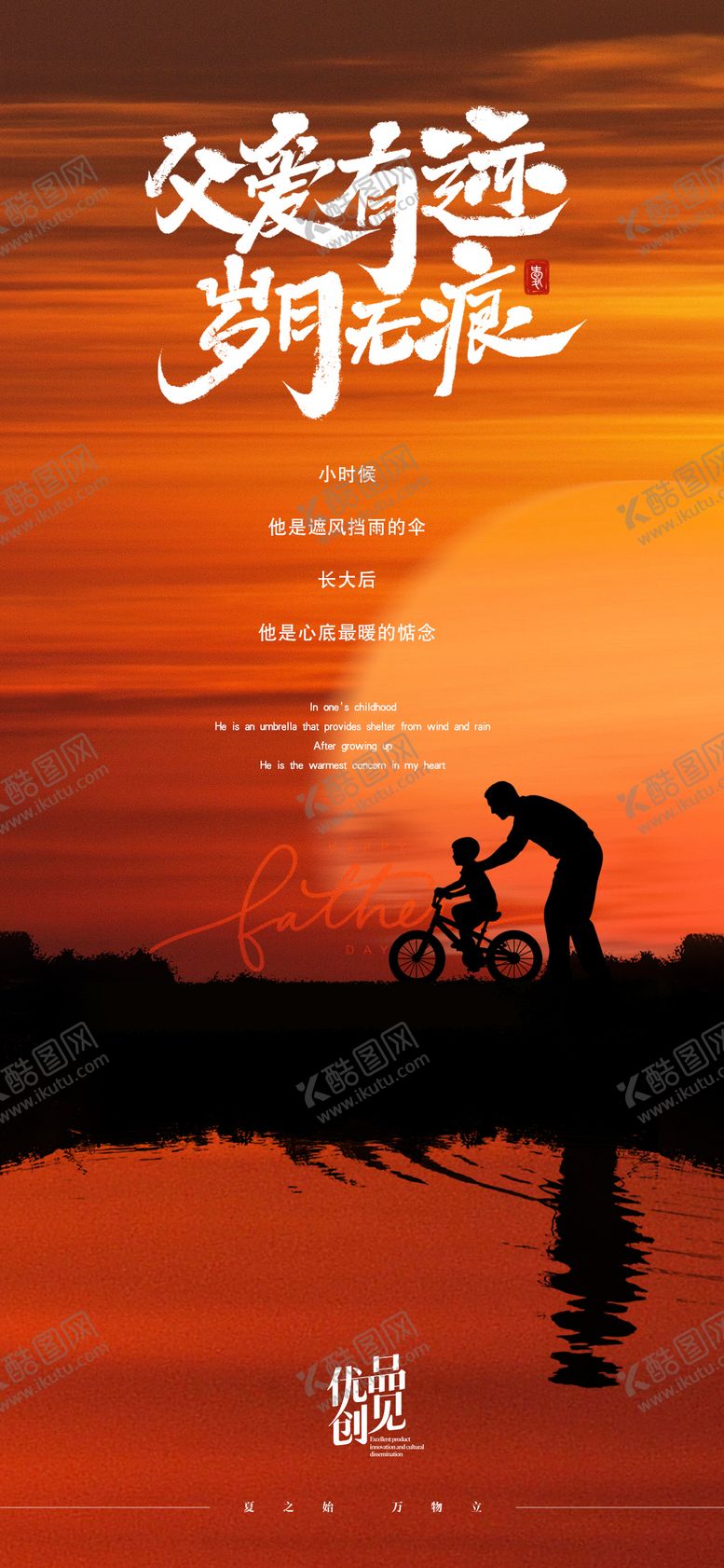 编号：94037106160018532535【酷图网】源文件下载-父亲节海报