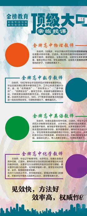 名师简介