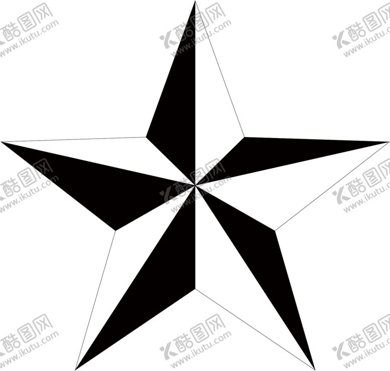 编号：21624005100038087820【酷图网】源文件下载-五角星