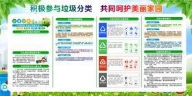 参与垃圾分类宣传海报