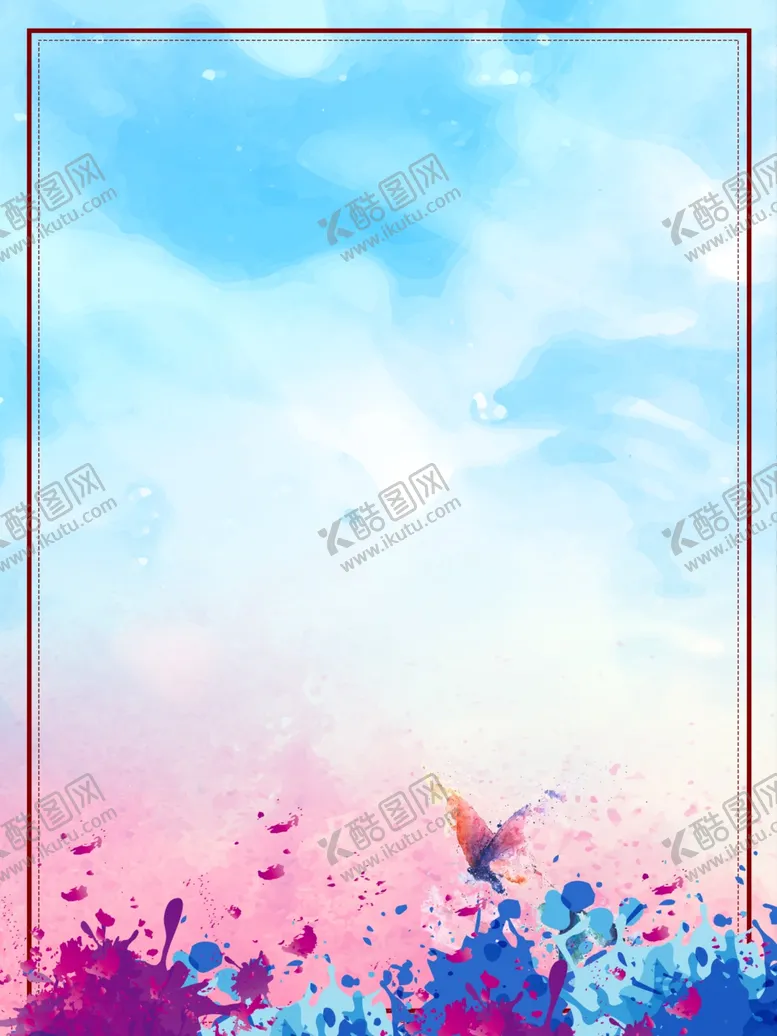 编号：52022409261658548696【酷图网】源文件下载-水彩背景