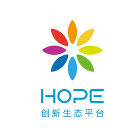 hope创新生态平台logo公司标志设计