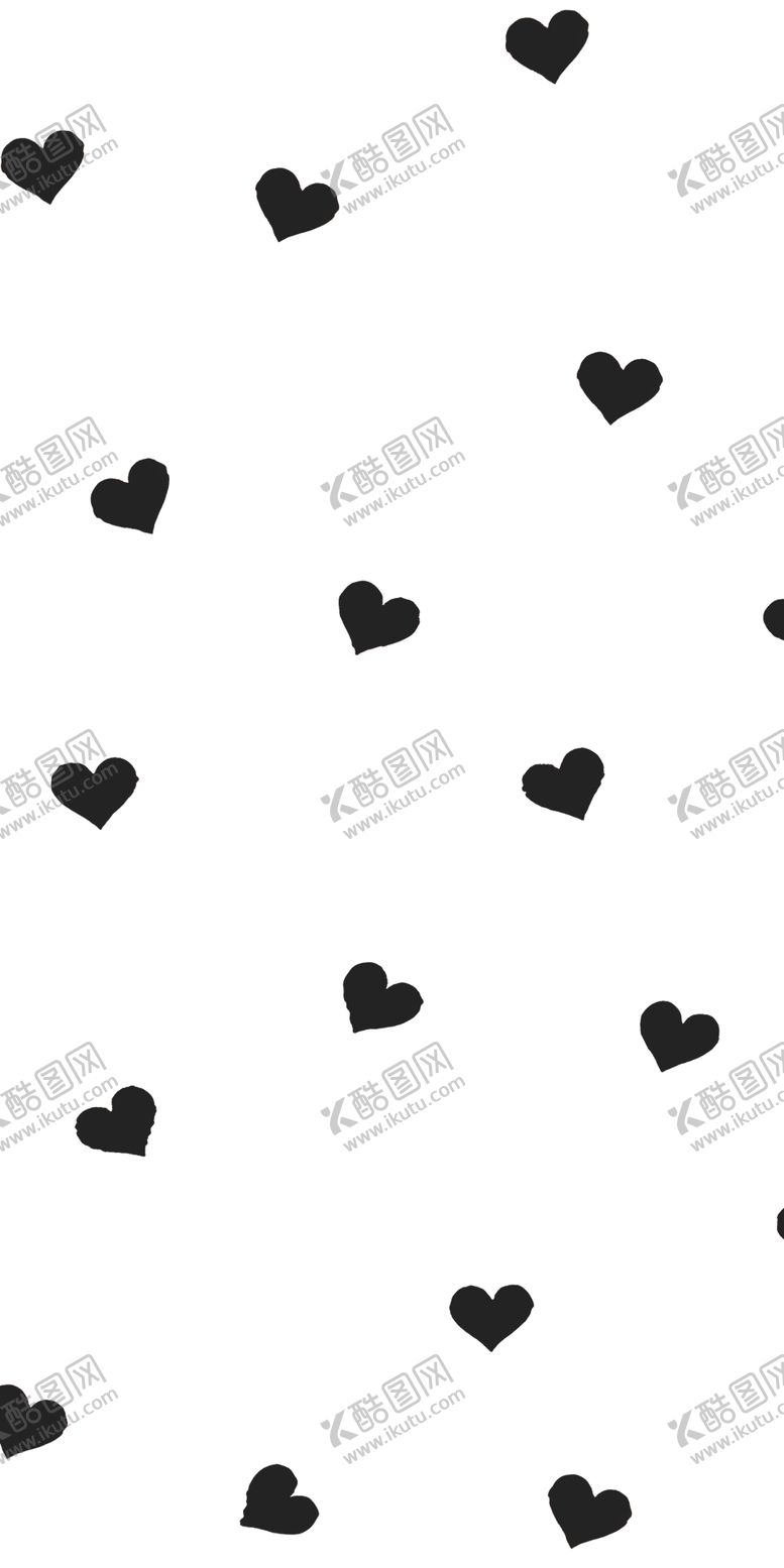 编号：16399801270643134976【酷图网】源文件下载-黑色爱心