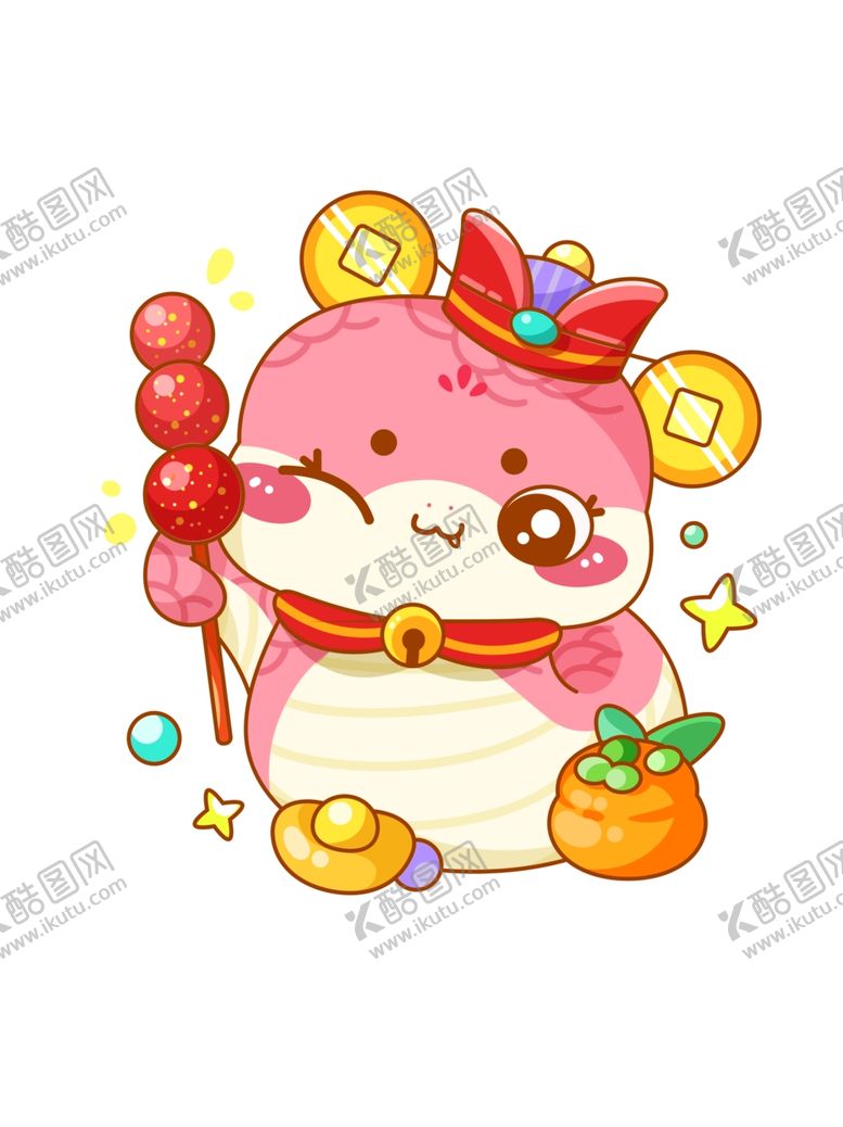 编号：12567101292135154858【酷图网】源文件下载-蛇年插画