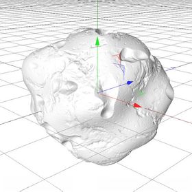 C4D模型岩石