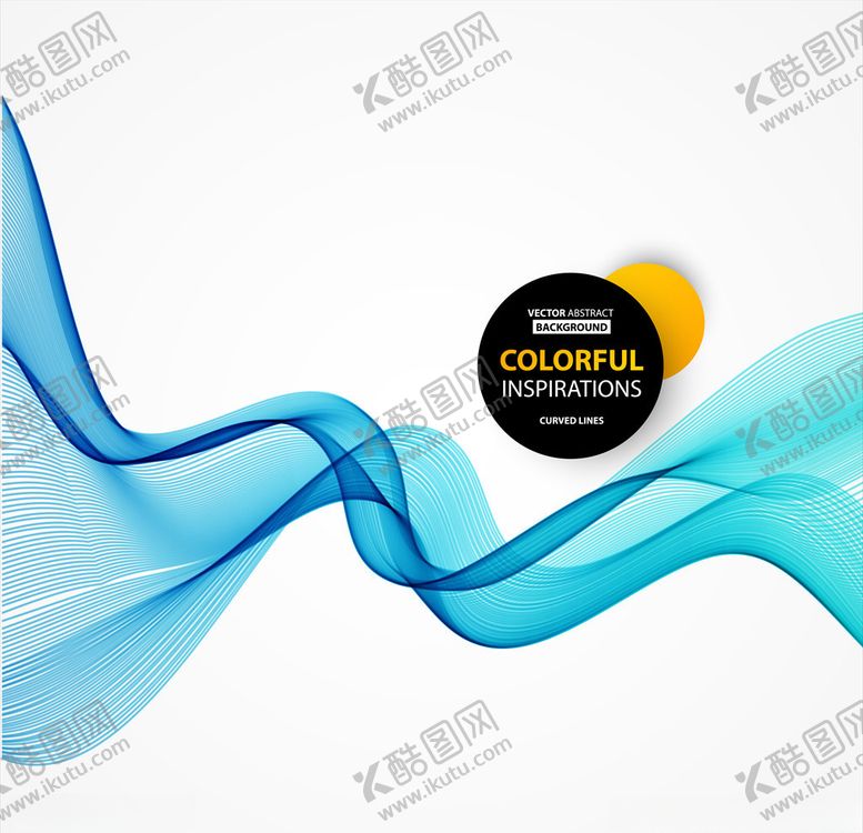 编号：51927609141055585940【酷图网】源文件下载-蓝色曲线