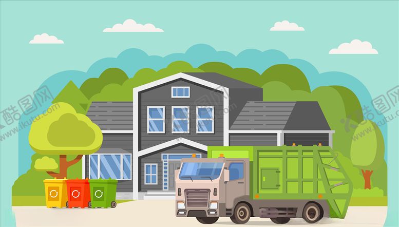 编号：75226110290820315822【酷图网】源文件下载-回收垃圾