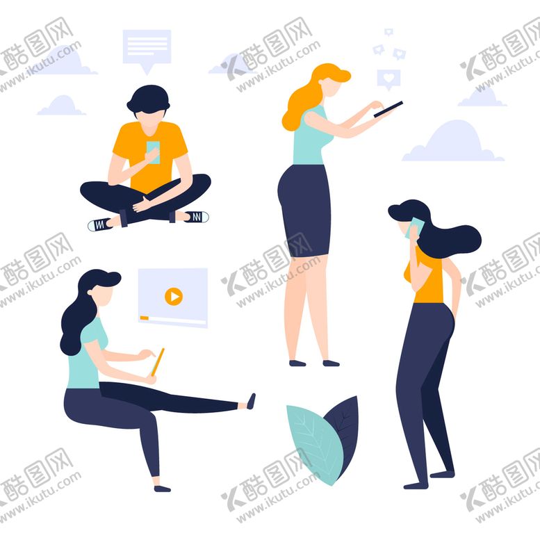 编号：10230211051959412621【酷图网】源文件下载-使用电子产品