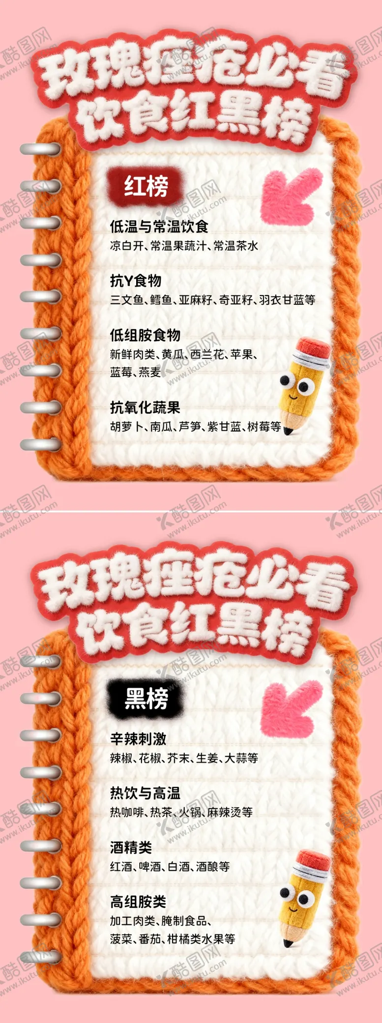 编号：84893312261518319973【酷图网】源文件下载-医疗玫瑰痤疮系列海报