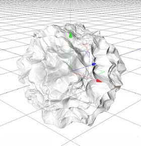 C4D模型岩石假山石头景观石